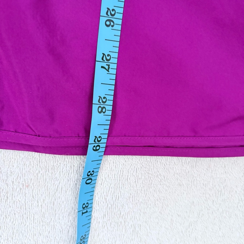 Wilfred Vibrant Hot Raspberry Dress Vacation Beachcore Casual Midi Dress Sz XS - Picture 6 of 11